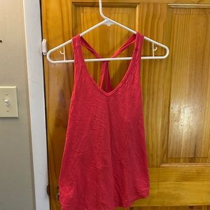 Maurices pink tank top.